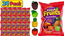 Load image into Gallery viewer, Gummy Fruits 3D (6 Pack) Soft Chewy Gummies Like Gummy Bears